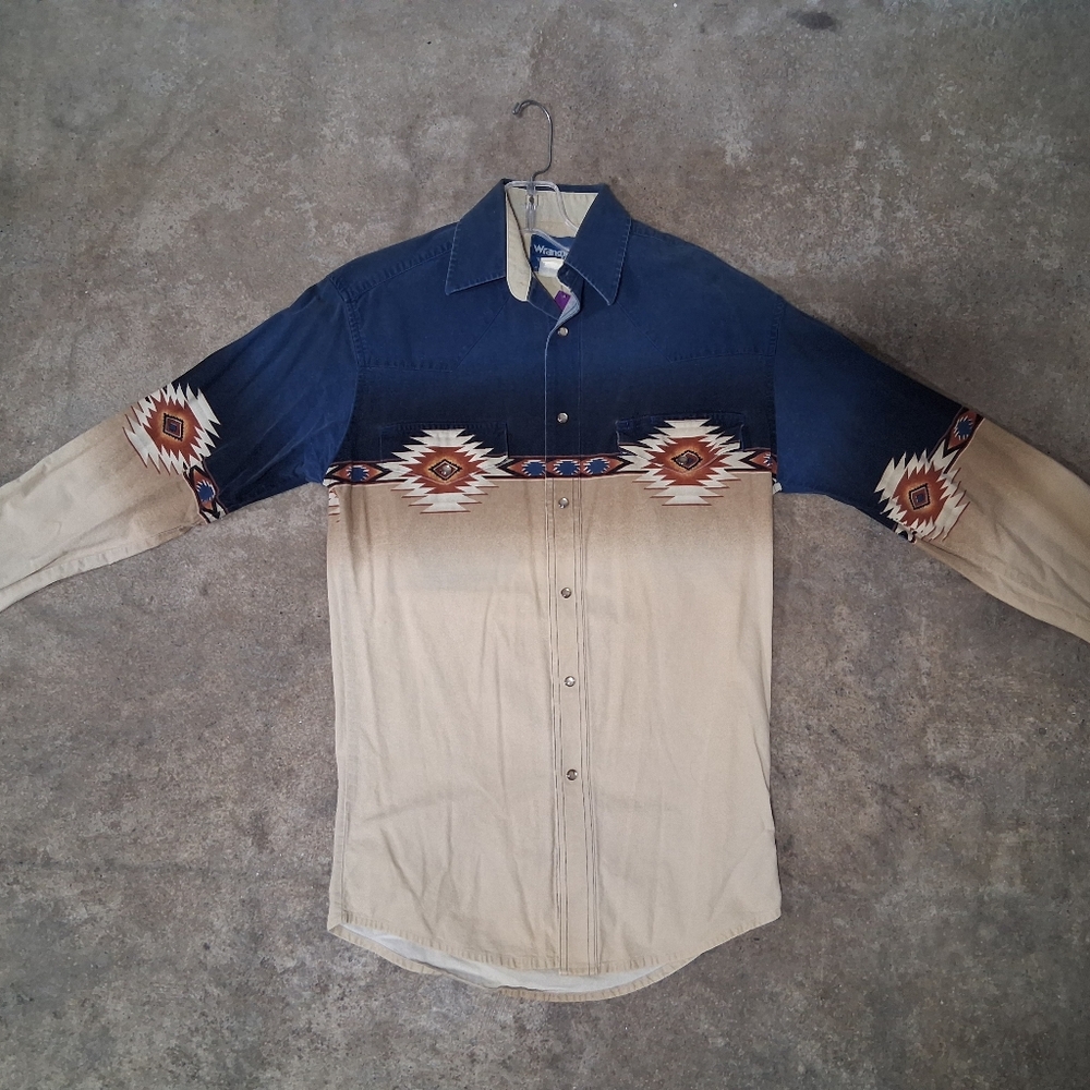 Vintage WRANGLER Pearl Snap